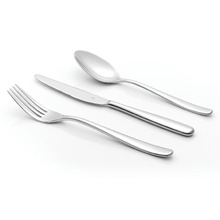 32 Piece Tablekraft Aero Dawn Stainless Steel Cutlery Set